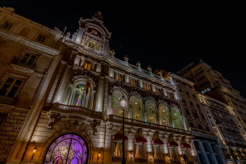 Casino de Madrid — ornate early 20th-century facade on Calle de Alcala